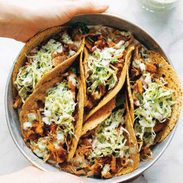 Hawaiian chicken tacos pin.