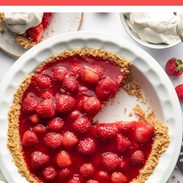 Strawberry pie pin.