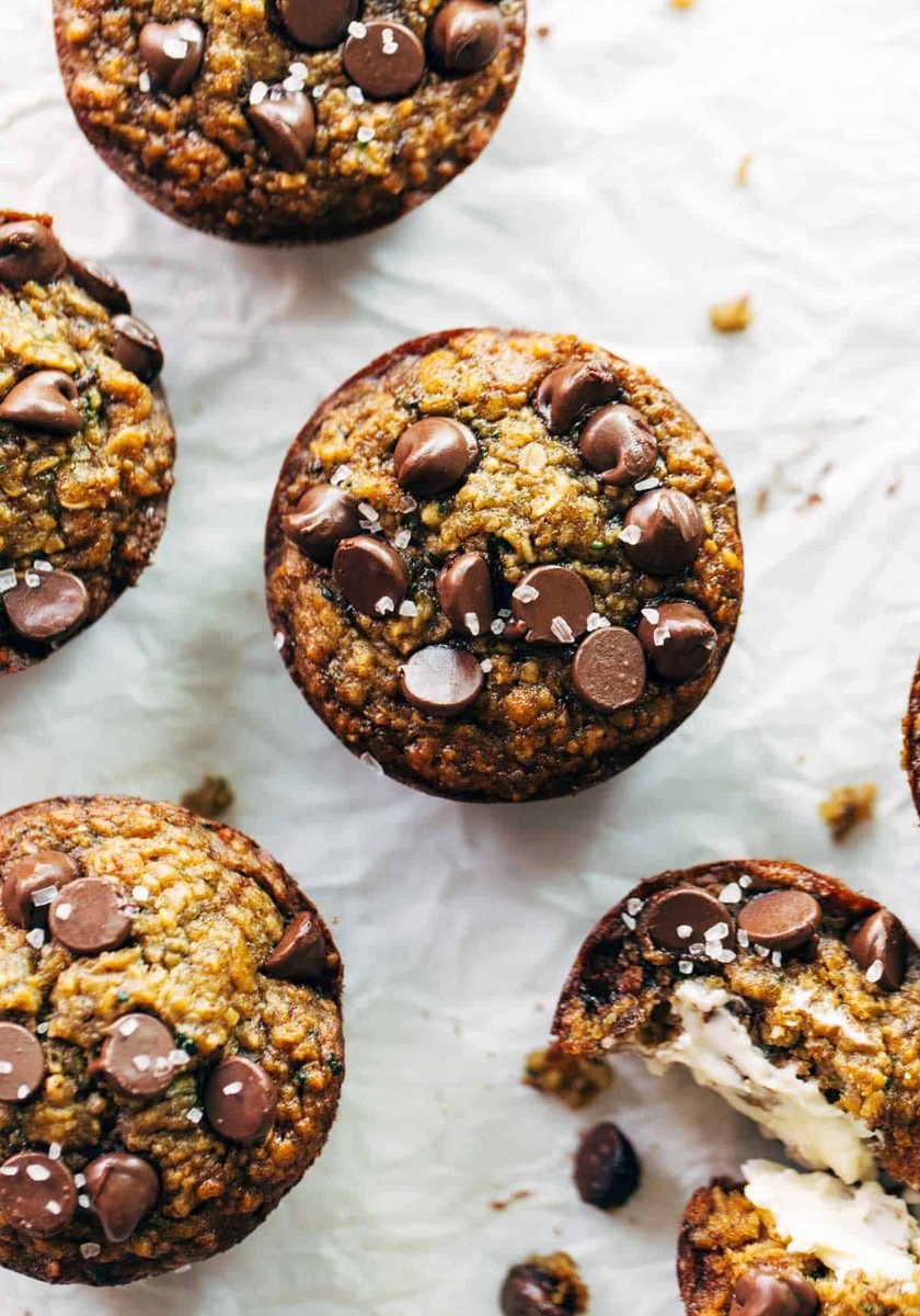 Zucchini muffins.