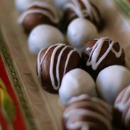 A picture of Minty Chocolate Oreo Truffles